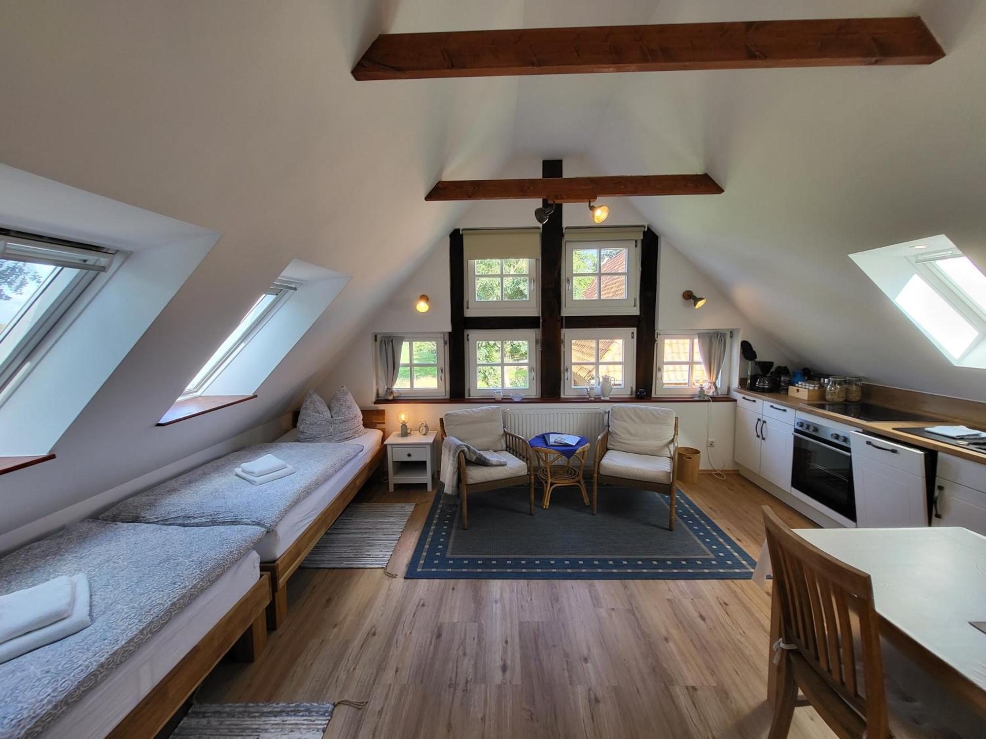 Ferienwohnung Altes Backhaus Bauernhof Vogel Rohrsen Exterior foto
